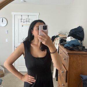 ARITZIA MAXI BLACK DRESS